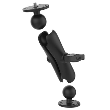 RAM-101AU:RAM-101AU_2:RAM Double Ball Mount with 1/4"-20 Male Thread - C Size Medium