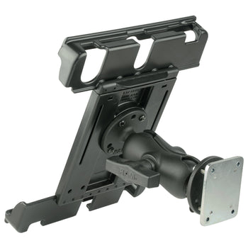 RAM-101B2-TAB20U:RAM-101B2-TAB20U_2:RAM Dashboard Mount with Backing Plate for 9"-10.5" Tablets with Cases