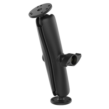 RAM-101MU-D:RAM-101MU-D_1:RAM Double Ball Mount with Metal Knob - C Size Long