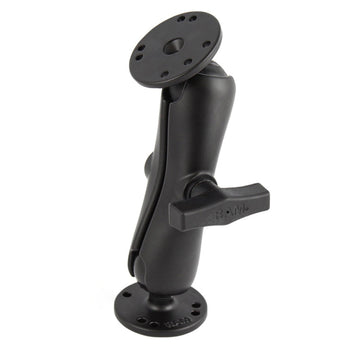 RAM-101-RYM1:RAM-101-RYM1_1:RAM Double Ball Mount for Raymarine Dragonfly Series