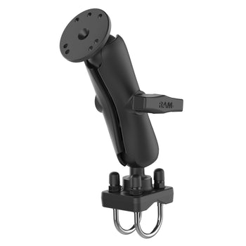 RAM-101U-235:RAM-101U-235_1:RAM Double U-Bolt Rail Mount for Smaller Rails - C Size Medium