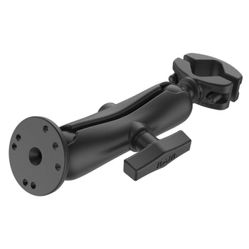 RAM-101U-271-12:RAM-101U-271-12_1:RAM Round Post Clamp Mount with Round Plate
