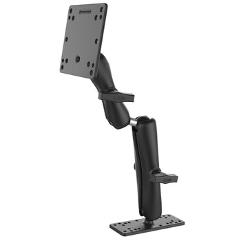 RAM-101U-SA1:RAM-101U-SA1_1:RAM Dual Double Ball Mount with 100x100mm VESA Plate