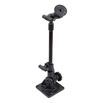 RAM-101U-VE15:RAM-101U-VE15_1:RAM Pedestal Mount with 12" Pipe and Round Plate