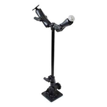 RAM-101U-VE2:RAM-101U-VE2_1:RAM Velociti Floor Mount and Two Double Ball Mounts