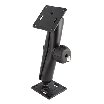 RAM-102LU-D-2461:RAM-102LU-D-2461_1:RAM Double 75x75mm VESA Mount with Key Lock Knob - Long