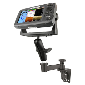 RAM-109V-2U:RAM-109V-2U_1:RAM Vertical Swing Arm with Double Ball Mount