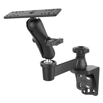 RAM-109V-2U:RAM-109V-2U_2:RAM Vertical Swing Arm with Double Ball Mount