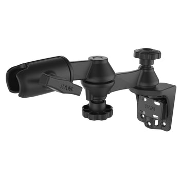 RAM-109VS-5NBU:RAM-109VS-5NBU_1:RAM Vertical 12" Swing Arm Mount with Swivel Socket Arm