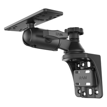 RAM-109VSB:RAM-109VSB_4:RAM Vertical 6" Swing Arm Mount with Round Ball Adapter