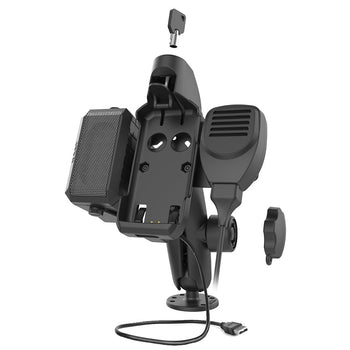 RAM-138-S-SNM1PL-V7B1U:RAM-138-S-SNM1PL-V7B1U_2:RAM Double Ball Mount for Sonim XP5s with Speaker & Hardwire Bundle
