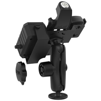 RAM-138-S-SNM3PL-V7B1U:RAM-138-S-SNM3PL-V7B1U_6:RAM Double Ball Mount for Sonim XP5plus with Speaker & Hardwire Bundle