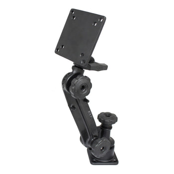 RAM-162H-GEN1:RAM-162H-GEN1_1:RAM Horizontal Ratchet Mount with 100x100mm VESA Plate