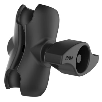 RAM-201MU-B:RAM-201MU-B_1:RAM Double Socket Arm with Metal Knob - C Size Short