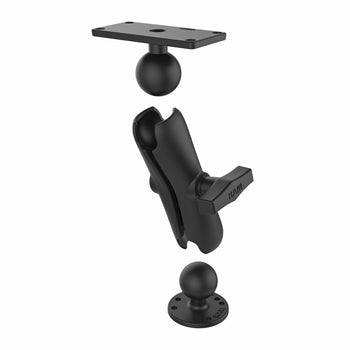 RAM-202-24-202U:RAM-202-24-202U_3:RAM Drill-Down Double Ball Mount for Humminbird Helix 7 - Medium