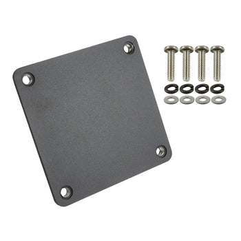 RAM-202-3636BU:RAM-202-3636BU_1:RAM 3.6" x 3.6" Backing Plate with Hardware