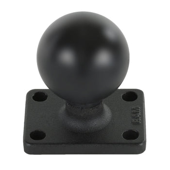 RAM-202U-1525:RAM-202U-1525_1:RAM Ball Base with 1" x 2" 4-Hole Pattern - C Size
