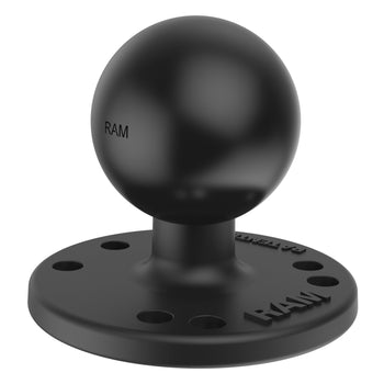 RAM-202U-IN1:RAM-202U-IN1_3:RAM Round Plate with Ball & Steel Reinforced Bolt