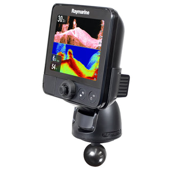 RAM-202U-RYM1:RAM-202U-RYM1_1:RAM Ball Adapter with Hardware for Raymarine Dragonfly - C Size