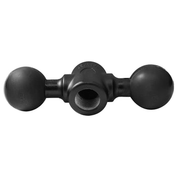 RAM-217-3U:RAM-217-3U_2:RAM Double Ball Adapter with 1/2" NPT Threaded Hole