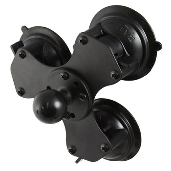 RAM-224-3U:RAM-224-3U_1:RAM Twist-Lock™ Triple Suction Cup Base with Ball
