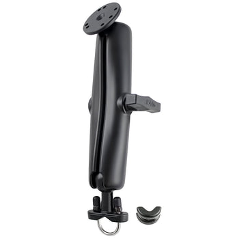 RAM-231-D-202U:RAM-231-D-202U_1:RAM Handlebar U-Bolt Double Ball Mount - C Size Long