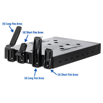 RAM-234-6:RAM-234-6_7:RAM Tough-Tray™ II Spring Loaded Netbook/Tablet Holder