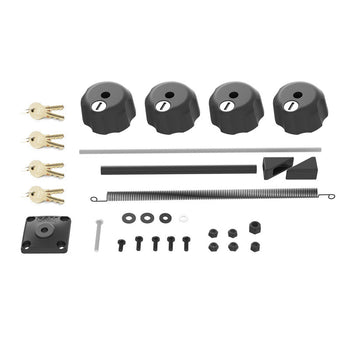 RAM-234-LKU:RAM-234-LKU_2:RAM Safe-N-Secure™ Locking Kit for RAM Tough-Tray™ & Swing Arms