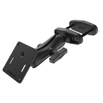 RAM-2461-247U-3:RAM-2461-247U-3_1:RAM 3" Square Post Clamp Mount with 75x75mm VESA Plate