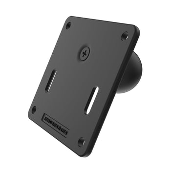 RAM-2461U-IN1:RAM-2461U-IN1_1:RAM 75x75mm VESA Plate with Ball and Steel Reinforced Post