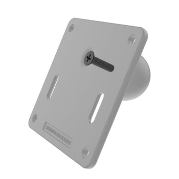 RAM-2461U-IN1:RAM-2461U-IN1_2:RAM 75x75mm VESA Plate with Ball and Steel Reinforced Post
