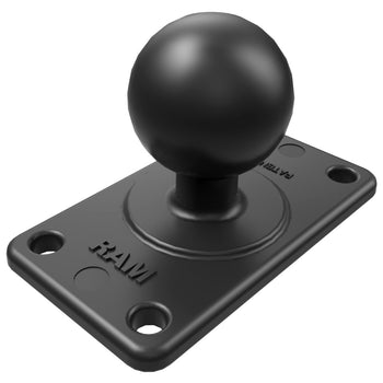 RAM-2462U:RAM-2462U_2:RAM 35x75mm VESA Plate with Ball - C Size