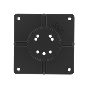 RAM-255U:RAM-255U_2:RAM 6" x 6" Flat Base with AMPS Hole Pattern