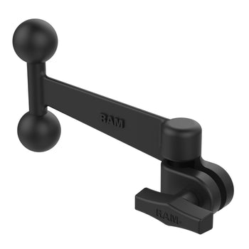 RAM-261-2U:RAM-261-2U_1:RAM Swing Arm Extension with 1/2" NPT Hole and Double Ball Adapter