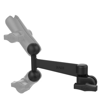 RAM-261-2U:RAM-261-2U_2:RAM Swing Arm Extension with 1/2" NPT Hole and Double Ball Adapter
