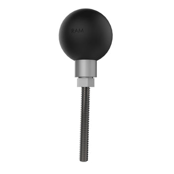 RAM-273U:RAM-273U_1:RAM Ball Adapter with 2.5" Long 1/4"-20 Threaded Stud