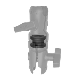 RAM-280U:RAM-280U_2:RAM Aluminum Octagon Button Adapter