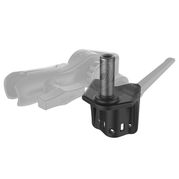 RAM-304B-VP:RAM-304B-VP_2:RAM Vertical Mounting Base with 1/2" NPT Post