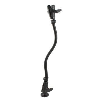RAM-316-1-BLU1U:RAM-316-1-BLU1U_1:RAM Flex-Arm™ with 18" Aluminum Rod, Ball Base and Socket Arm
