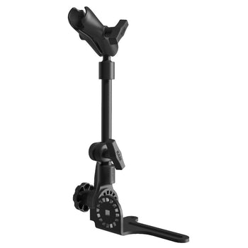 RAM-316-HD-NBU:RAM-316-HD-NBU_1:RAM Pod HD™ Vehicle Mount with 12" Aluminum Rod and Double Socket Arm