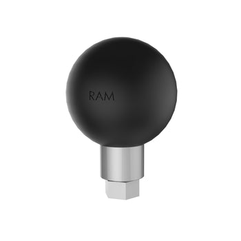 RAM-337U:RAM-337U_1:RAM Ball Adapter with 1/4" - 20" Threaded Hole and Hex Post - C Size