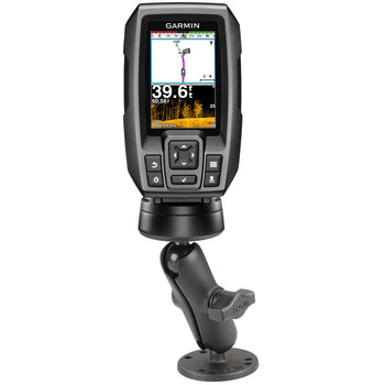 RAM-B-101-G4:RAM-B-101-G4_1:RAM Double Ball Mount with Hardware for Garmin Striker + More