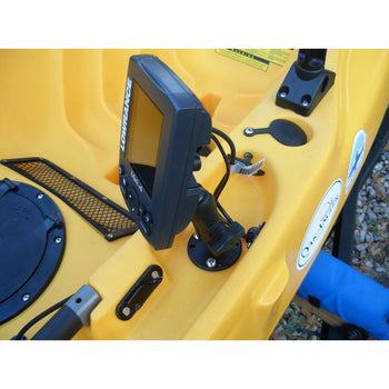 RAM-B-101-LO11:RAM-B-101-LO11_3:RAM Double Ball Mount for Lowrance Elite-4 & Mark-4 Series