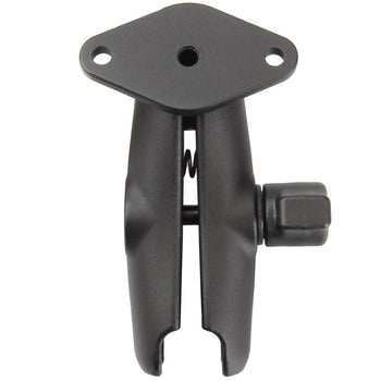 RAM-B-103-238U:RAM-B-103-238U_1:RAM Double Socket Arm with Diamond Plate - B Size Medium