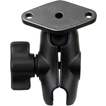 RAM-B-103-A-238U:RAM-B-103-A-238U_1:RAM Double Socket Arm with Diamond Plate - B Size Short
