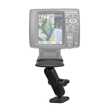 RAM-B-107U-238:RAM-B-107U-238_1:RAM Fishfinder Diamond Plate Mount for Humminbird Devices