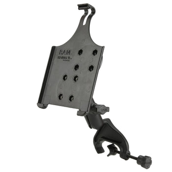 RAM-B-121-AP20U:RAM-B-121-AP20U_2:RAM EZ-Roll'r™ Cradle with Yoke Clamp Mount for Apple iPad mini 4 & 5
