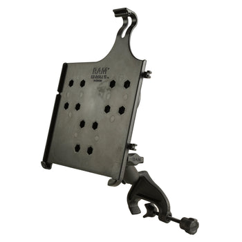 RAM-B-121-AP23U:RAM-B-121-AP23U_2:RAM EZ-Roll'r™ Yoke Clamp Mount for Apple iPad Pro 11", Air 4 & Air 5