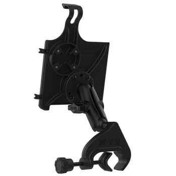 RAM-B-121-AP36U:RAM-B-121-AP36U_3:RAM EZ-Roll'r™ Cradle with Yoke Clamp Mount for Apple iPad mini 6