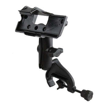 RAM-B-121-GA2:RAM-B-121-GA2_1:RAM Double Ball Yoke Clamp Mount for Garmin GPS III